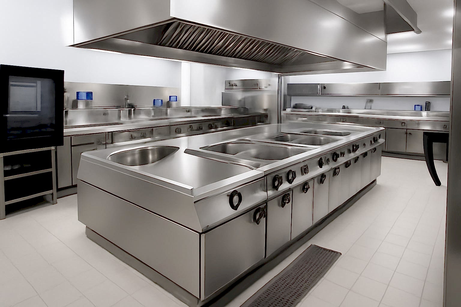 Équipement de cuisine d'hôtel