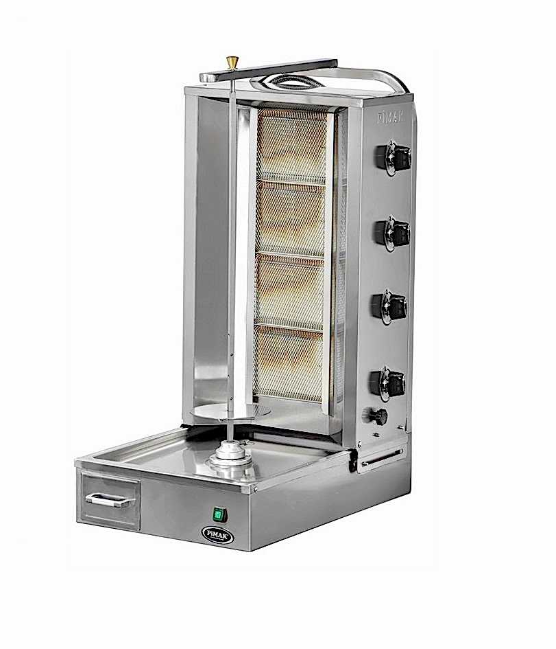 DO7/M77-(4A) Gas Shawarma Machines With Bottom Motor