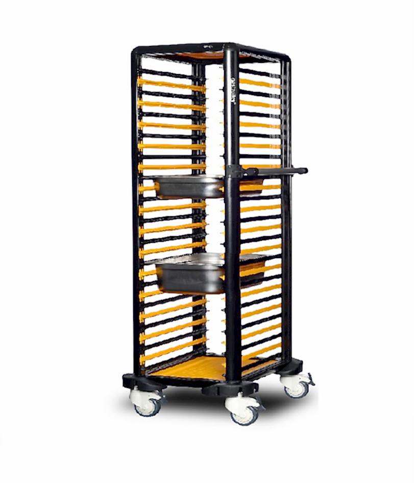 G.GN.150.S.2 Tekli Gn Küvet Taşıma Arabası 150 (2 Yanı Kapalı)