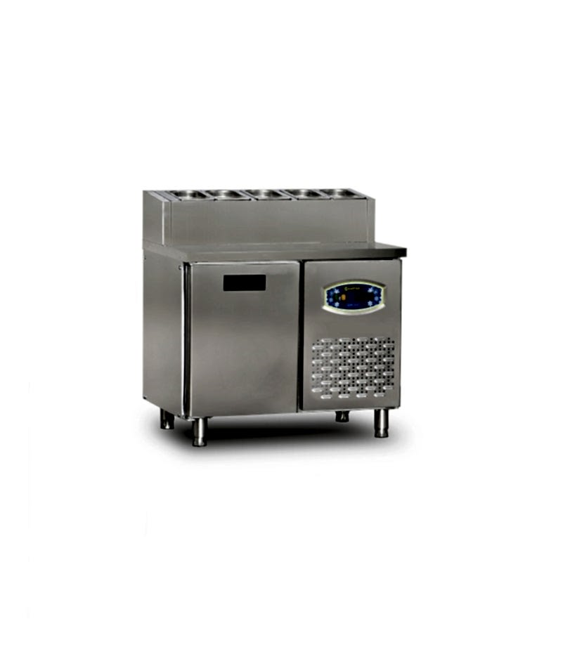 22TBF1S-PA70 1 Kapılı Tezgah Altı Kısa Pizza Hazırlık Buzdolabı