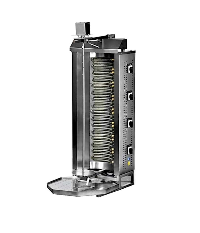 M077-4D Electrical Shawarma Machines with Top Motor