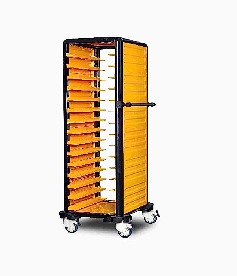 G.ST.150.S.2 Tekli Servis Tepsi Arabası 150 (2 Yanı Kapalı)