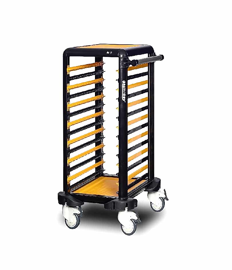 G.GN.75.S.2 Tekli Gn Küvet Taşıma Arabası 75 (2 Yanı Kapalı)