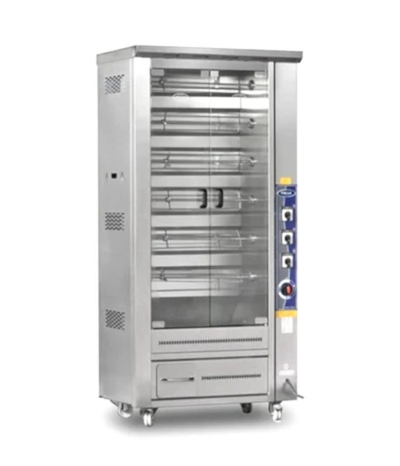 PI3/M012B Gazlı Tek Vitrinli Çevirme Makinesi