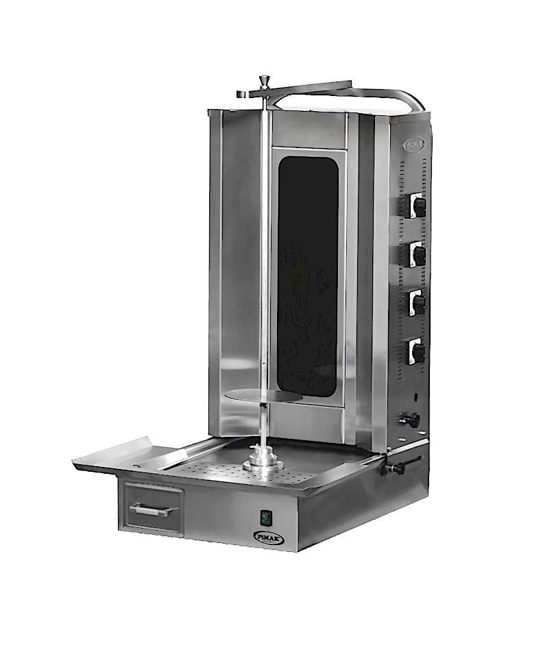 M077-4E Electrical Shawarma Machines with Bottom Motor