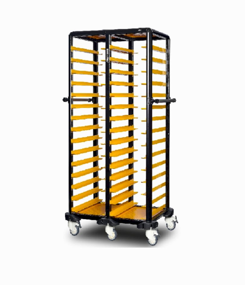 G.ST.150.D.1 İkili Servis Tepsi Arabası 150 (Etrafı Açık)