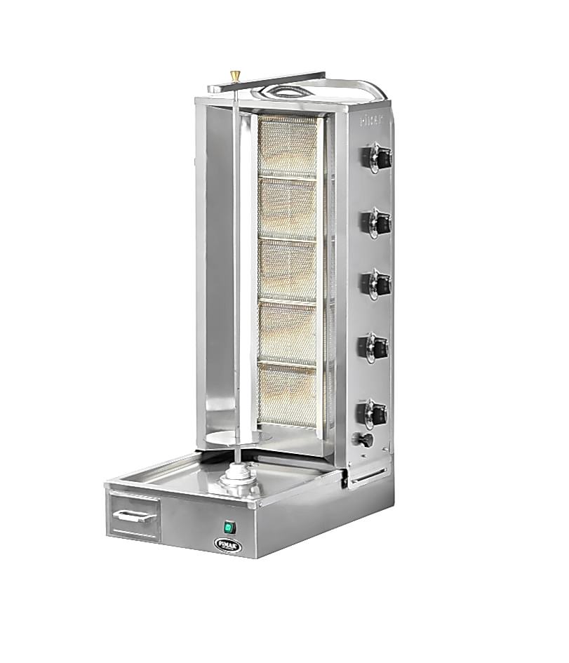 DO8/M77-(5A) Gas Shawarma Machines With Bottom Motor
