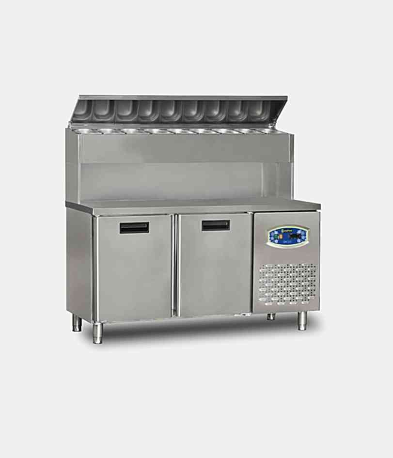 22TBF1S-PY70 1 Kapılı Tezgah Altı Yüksek Pizza Hazırlık Buzdolabı